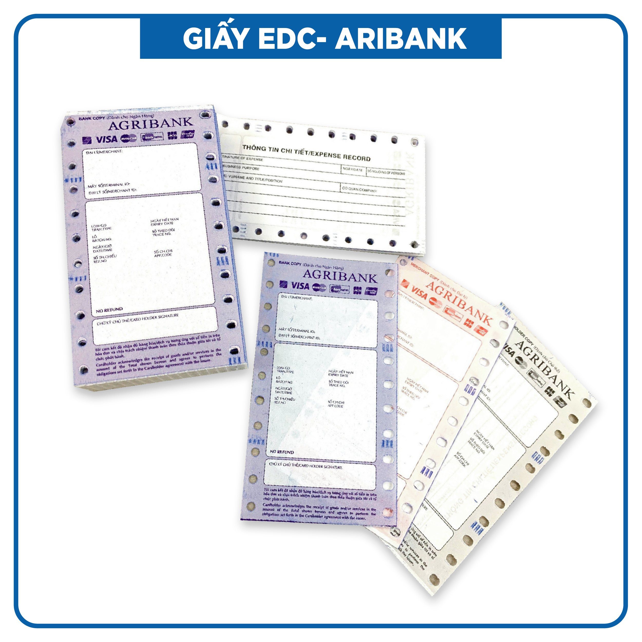 Giấy EDC-POS AGRIBANK